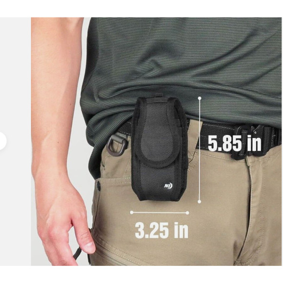 Nite Ize Universal Cargo Case w/Rotating Clip Utility Camp Holster Pouch Tall - Picture 2 of 6